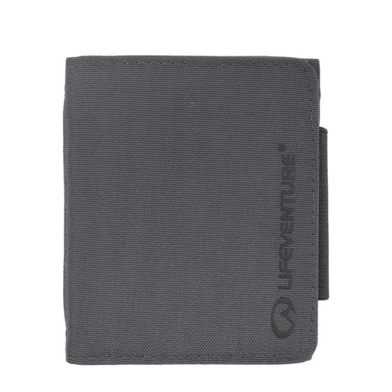 Lifeventure RFiD Tri-fold Wallet-Grey