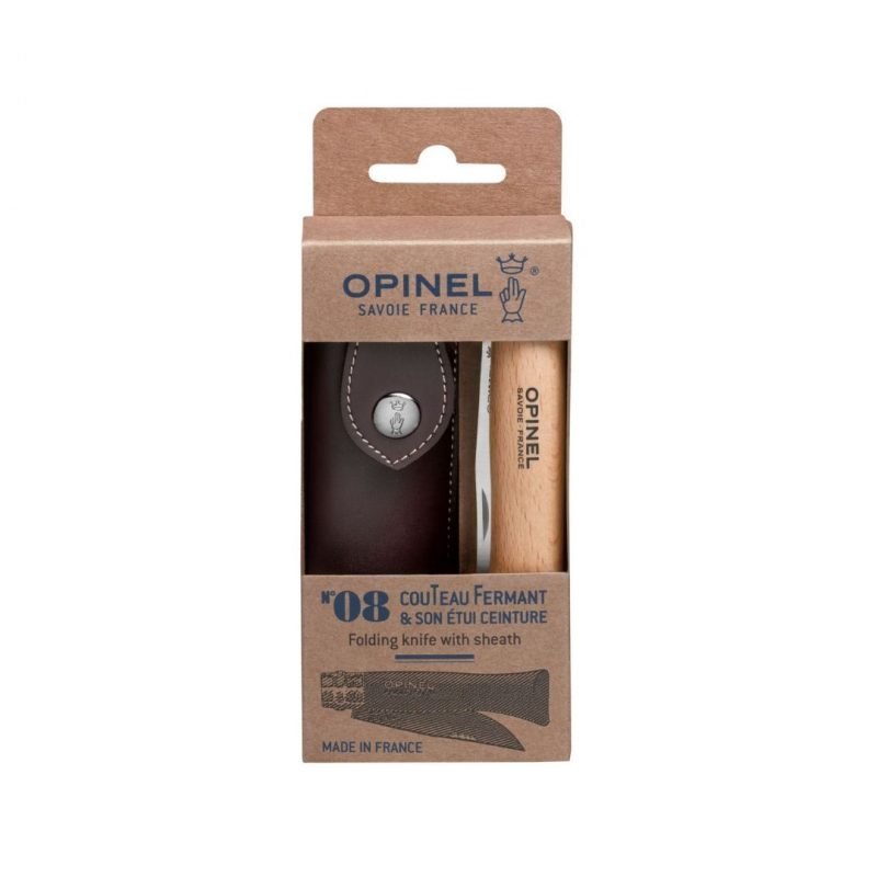 Opinel Classic Stainless Steel No08 + Sheath