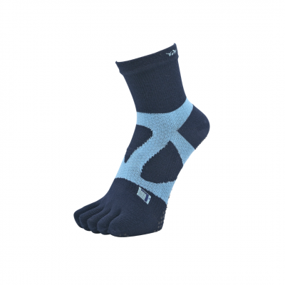 YAMAtune Spider Arch Middle 5 Toe Anti-Slip Dots Socks (23-25cm)