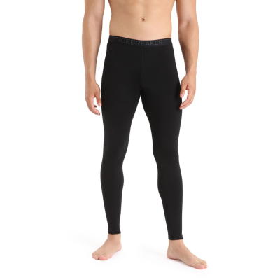 Icebreaker Men's Merino 200 Oasis Thermal Leggings - Black