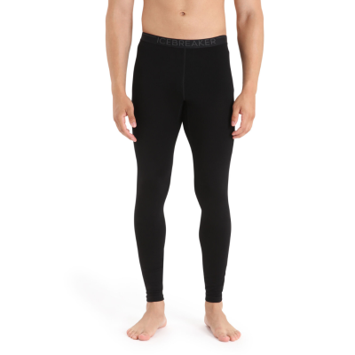 Icebreaker Men's Merino 260 Tech Thermal Leggings - Black