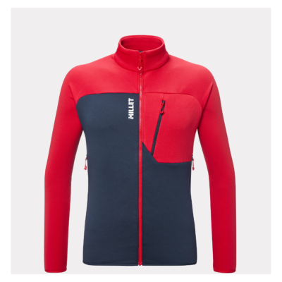 Millet Seneca Fleece Jacket (Men) - Rouge/Saphir