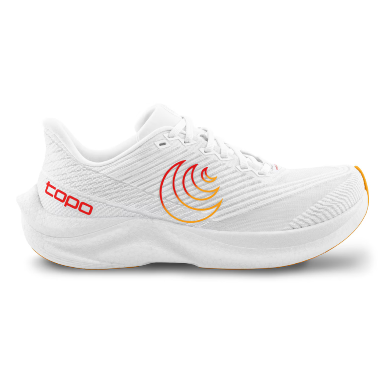 Topo Athletic Cyclone 3 Road Running Shoe (Women) - White/Sunset