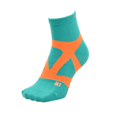 YAMAtune Spider Arch Middle Round Toe Anti-Slip Dots Socks (23-25cm)