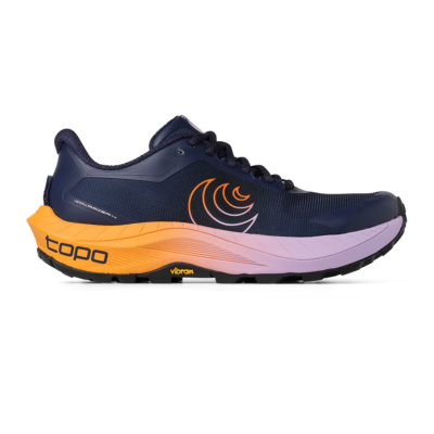 Topo Athletic MTN Racer 4 Trail Running Shoe (Women) - Purple/Orange